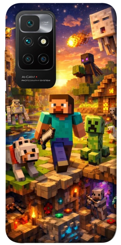 Чохол на Xiaomi Redmi 10 Minecraft v6 фото 1 з 1