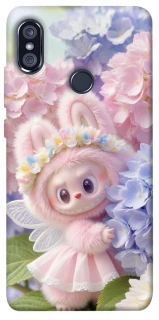 Чехол на Xiaomi Redmi Note 5 Pro / Note 5 (AI Dual Camera) Labubu & Flowers ver.1 фото 1 из 1