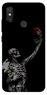 Чохол на Xiaomi Mi 8 Skeleton vs Rose фото 1 з 1