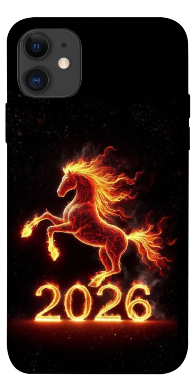 Чехол на Apple iPhone 11 (6.1") Red Fire Horse ver.1 фото 1 из 1