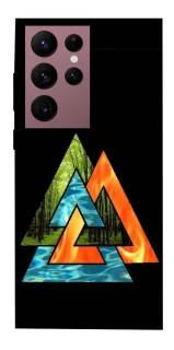 Чехол на Samsung Galaxy S22 Ultra Валькнут v4 фото 1 из 1