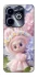 Чохол на Infinix Hot 40i Labubu & Flowers ver.1 фото 1 з 1