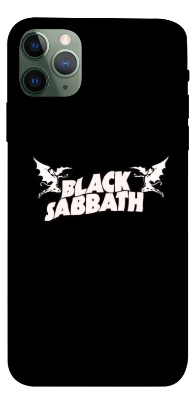 Чохол на Apple iPhone 11 Pro Max (6.5") Black Sabbath logo ver.2 фото 1 з 1