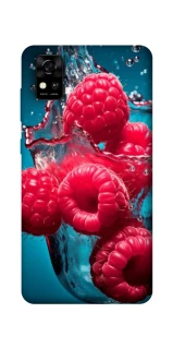 Чехол на ZTE Blade A31 Малинка в воде фото 1 из 1