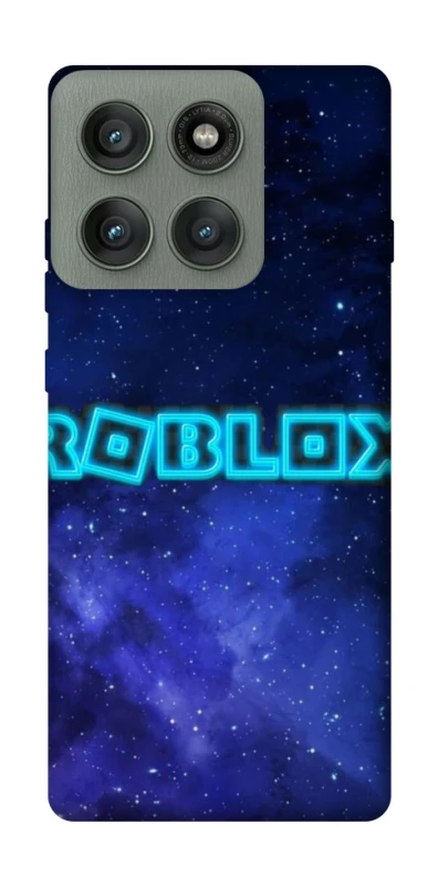Чехол на Motorola Edge 60 Pro Roblox Space Logo Blue фото 1 из 1