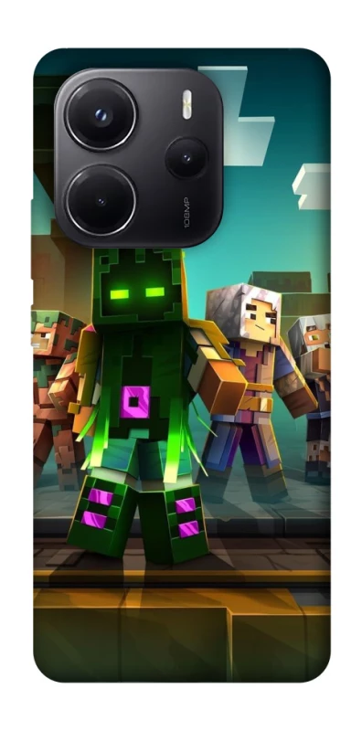 Чохол на Xiaomi Redmi Note 14 5G Minecraft dungeon фото 1 з 1