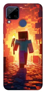 Чехол на Realme C15 Minecraft adventure фото 1 из 1