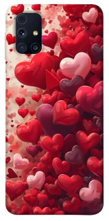 Чохол на Samsung Galaxy M31s Many hearts фото 1 з 1