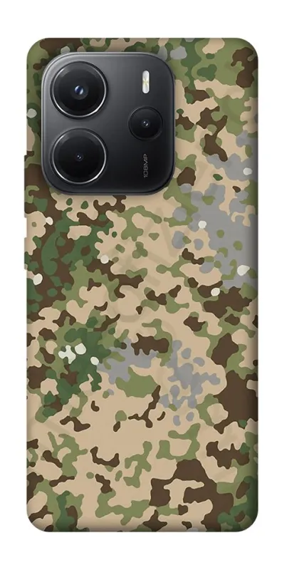 Чохол на Xiaomi Redmi Note 14 4G (Int. version) camouflage v5 фото 1 з 1