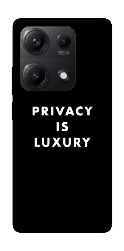 Чохол на Xiaomi Redmi Note 14S Privacy is luxury фото 1 з 1