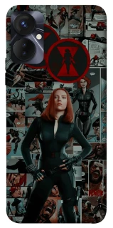 Чохол на TECNO Spark 9 Pro Black Widow фото 1 з 1