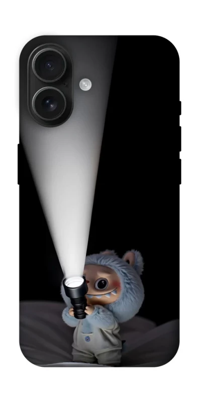 Чохол на Apple iPhone 16 Labubu with flashlight ver.3 фото 1 з 1