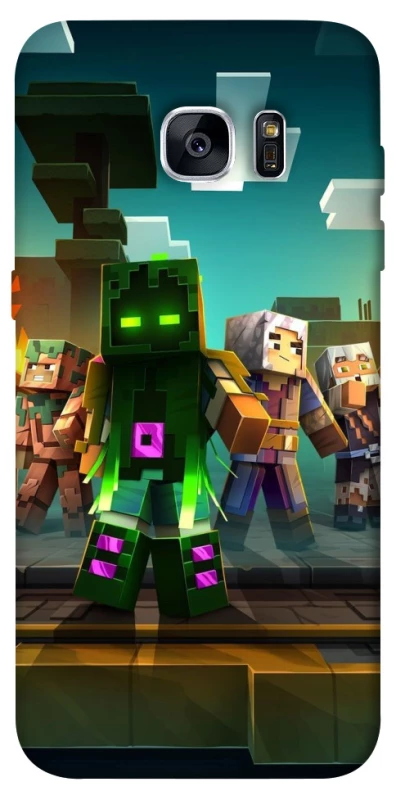 Чохол на Samsung G935F Galaxy S7 Edge Minecraft dungeon фото 1 з 1