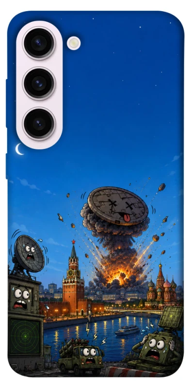 Чохол на Samsung Galaxy S23+ Moscow never sleeps ver.8 фото 1 з 1