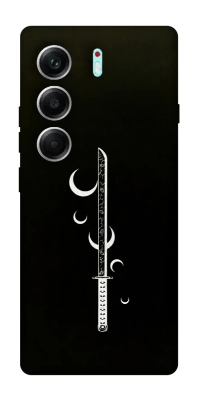 Чехол на Tecno Camon 40 Pro 5G Самурай всегда с катаной фото 1 из 1