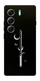 Чехол на Tecno Camon 40 Pro 5G Самурай всегда с катаной фото 1 из 1