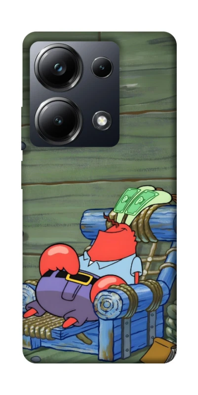 Чехол на Xiaomi Poco M6 Pro 4G Mr.Krabs фото 1 из 1