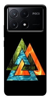 Чехол на Xiaomi Poco X6 Валькнут v4 фото 1 из 1