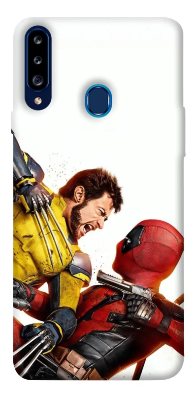 Чохол на Samsung Galaxy A20s Deadpool and Wolverine фото 1 з 1