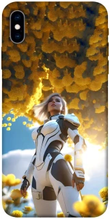 Чохол на Apple iPhone X (5.8") Cyber space girl ver.3 фото 1 з 1