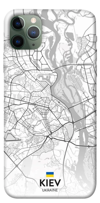Чехол на Apple iPhone 11 Pro Max (6.5") Kiev white map фото 1 из 1