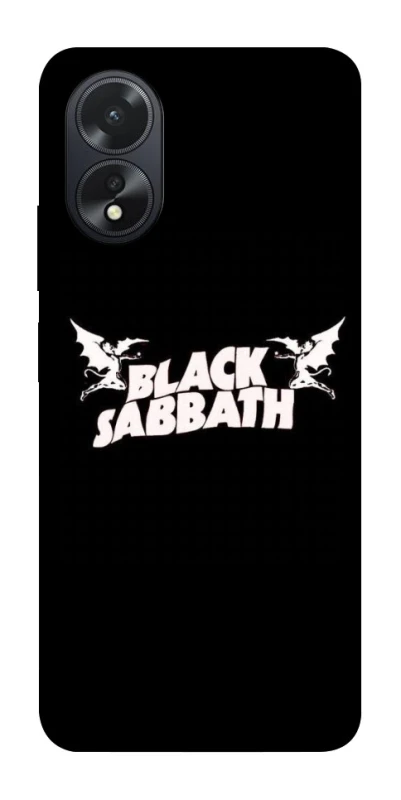 Чехол на Oppo A38 Black Sabbath logo ver.2 фото 1 из 1