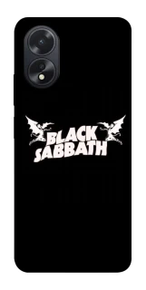 Чехол на Oppo A38 Black Sabbath logo ver.2 фото 1 из 1