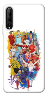 Чохол на Huawei P Smart Pro / Honor 9X (China) Football Abstract v2 фото 1 з 1