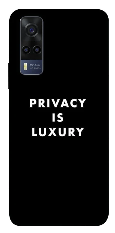 Чохол на Vivo Y53s Privacy is luxury фото 1 з 1