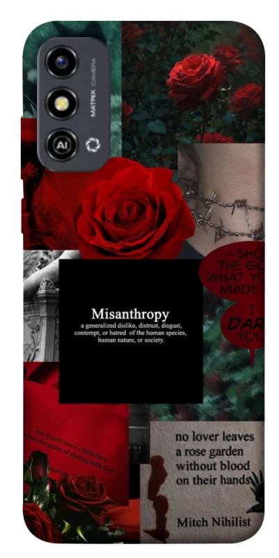 Чехол на ZTE Blade A53 Misanthropy фото 1 из 1