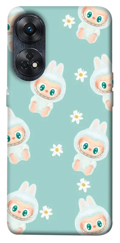 Чохол на Oppo Reno 8T 4G Labubu Green фото 1 з 1