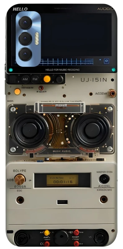 Чехол на TECNO Spark 8P Audio panel фото 1 из 1