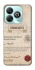 Чохол на ZTE Blade A75 4G The Hogwarts acceptance letter фото 1 з 1