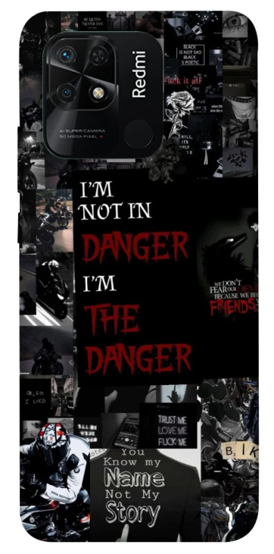 Чохол на Xiaomi Redmi 10C Danger collage фото 1 з 1