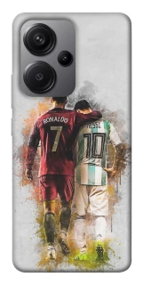 Чохол на Xiaomi Redmi Note 13 Pro+ Ronaldo та Messi фото 1 з 1