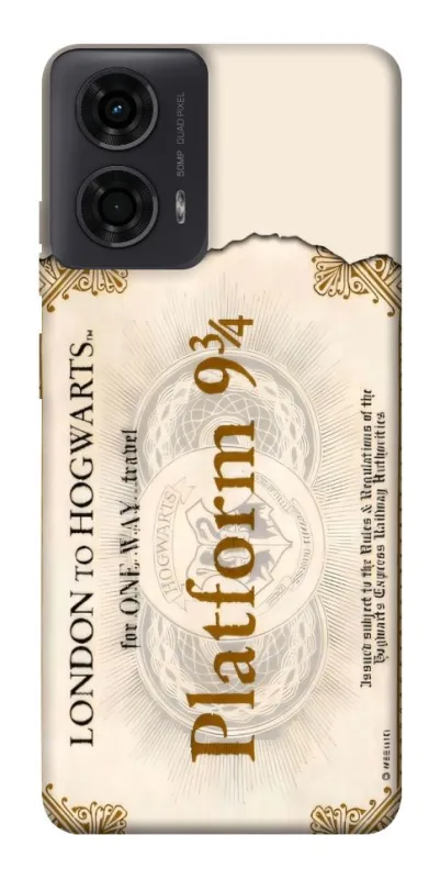 Чехол на Motorola Moto G04 Ticket 9-3/4 фото 1 из 1