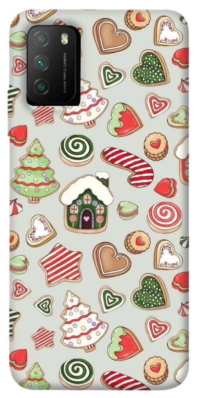 Чохол на Xiaomi Poco M3 Новорічний v7 фото 1 з 1