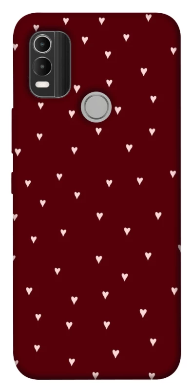 Чохол на Nokia C21 Plus Smal hearts фото 1 з 1