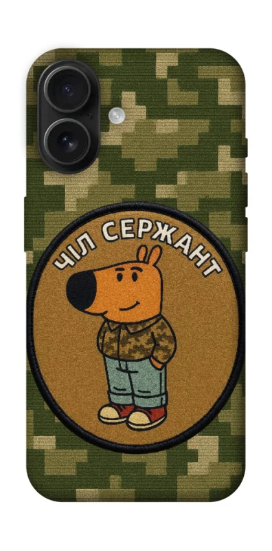 Чехол на Apple iPhone 16 Чил сержант фото 1 из 1