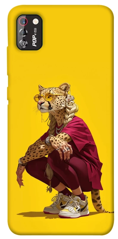 Чехол на TECNO POP 4 Pro Ягуар фото 1 из 1