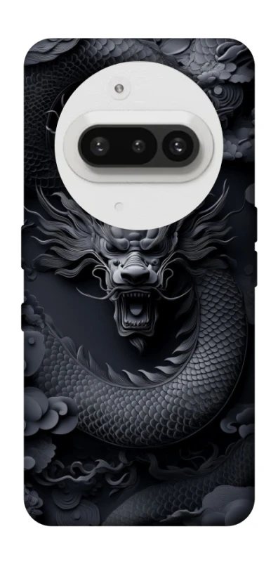 Чехол на Nothing Phone (3a) black dragon фото 1 из 1