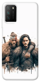 Чехол на Xiaomi Poco M3 Ragnar and Snow фото 1 из 1
