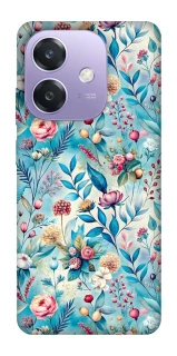 Чехол на Oppo A40m Floral design ver.5 фото 1 из 1