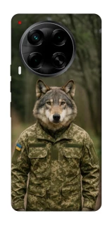 Чехол на TECNO Camon 30 (CL6) Волк защитник фото 1 из 1