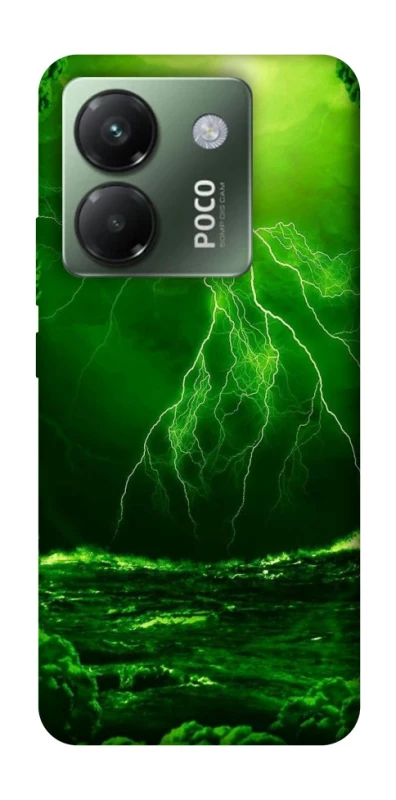 Чехол на Xiaomi Poco M7 pro 5G Молния v2 фото 1 из 1