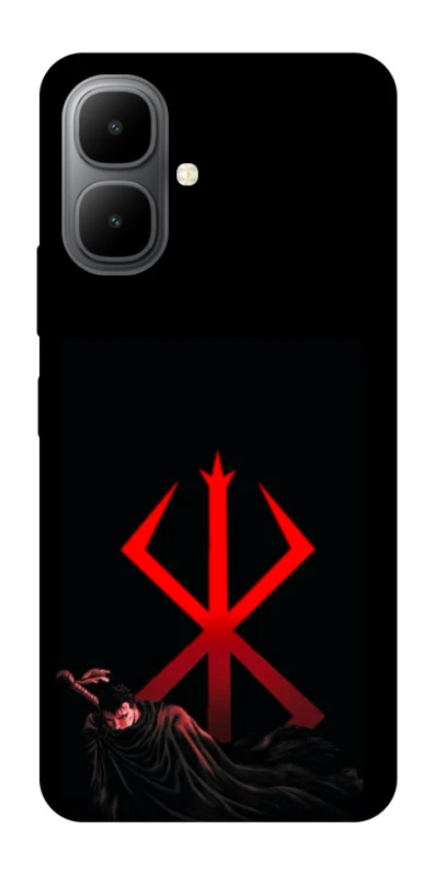 Чохол на Infinix Smart 10 Berserk Red Logo фото 1 з 1