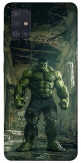 Чохол на Samsung Galaxy A51 Angry Hulk фото 1 з 1