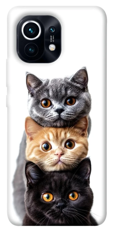 Чохол на Xiaomi Mi 11 Гарні котики фото 1 з 1