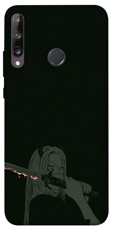 Чехол на Huawei P40 Lite E Человек-Бензопила фото 1 из 1