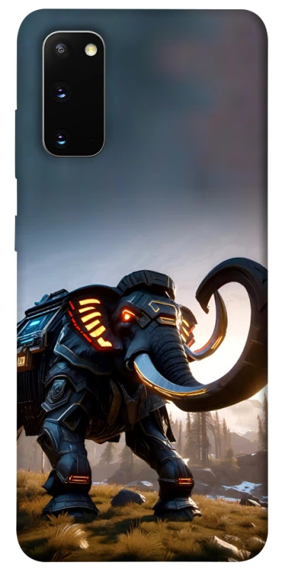 Чохол на Samsung Galaxy S20 Cyber ​​elephant фото 1 з 1